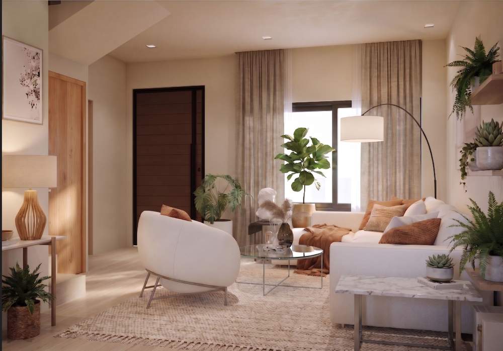 Interior de la casa